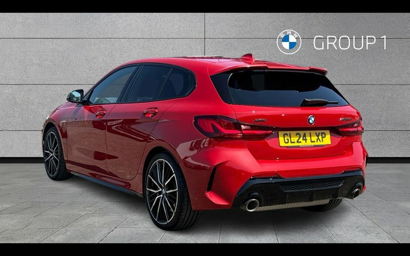 BMW 1 Series M135i Xdrive Red #2