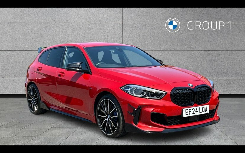 BMW 1 Series M135i Xdrive Red
