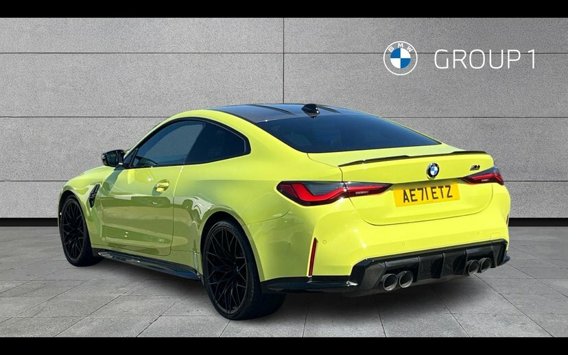 BMW M4 M4 Competition Coupe AE71ETZ Yellow #2