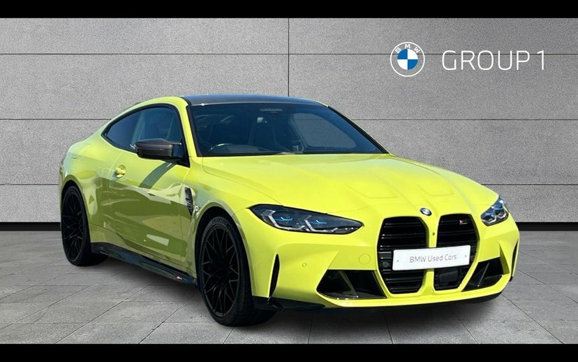 BMW M4 M4 Competition Coupe Yellow
