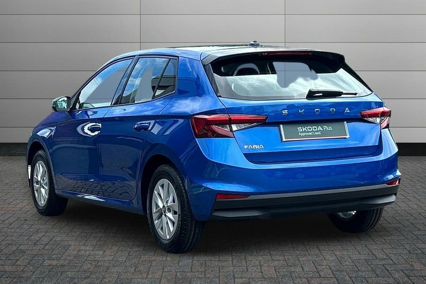 Skoda Fabia 1.0 Tsi Se Edition Hatchback 11 EX26ANF Blue #3