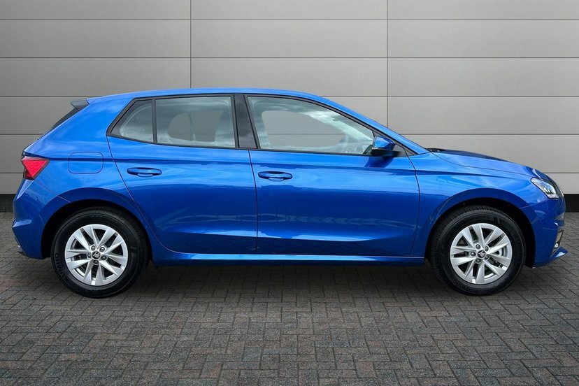 Skoda Fabia 1.0 Tsi Se Edition Hatchback 11 EX26ANF Blue #4