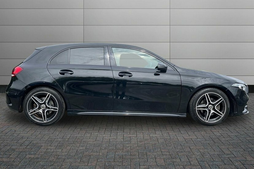 Mercedes-Benz A Class A200 Amg Line Executive Hatchback KN23YPG Black #3