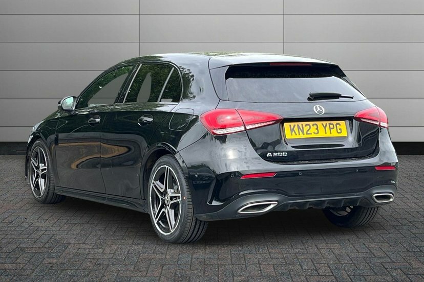 Mercedes-Benz A Class A200 Amg Line Executive Hatchback KN23YPG Black #2