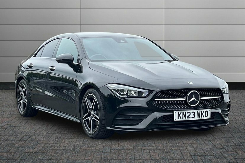 Mercedes-Benz CLA Class Cla180 Amg Line Premium Coupe Black