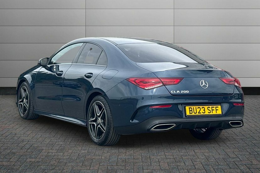 Mercedes-Benz CLA Class 1.3 Cla200 Amg Line Executive Coupe 7 BU23SFF Blue #2