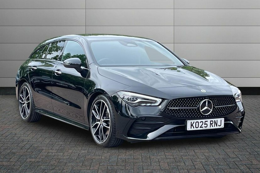 Mercedes-Benz CLA Class Cla200h Amg Line Premium Shooting Brake Black