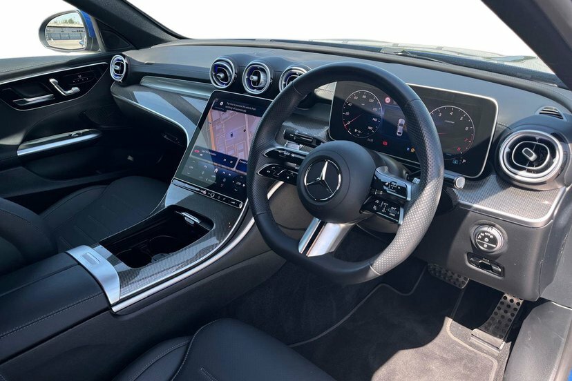 Mercedes-Benz C Class 1.5 C200h Mhev Amg Line Saloon Hybrid G Blue #5