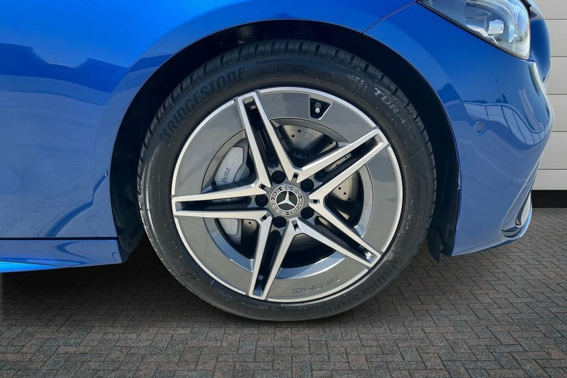 Mercedes-Benz C Class 1.5 C200h Mhev Amg Line Saloon Hybrid G Blue #4