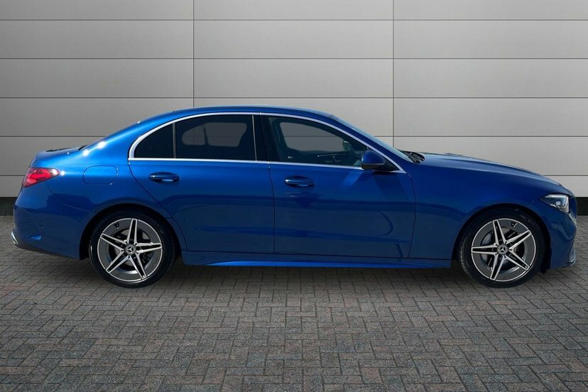 Mercedes-Benz C Class 1.5 C200h Mhev Amg Line Saloon Hybrid G Blue #3
