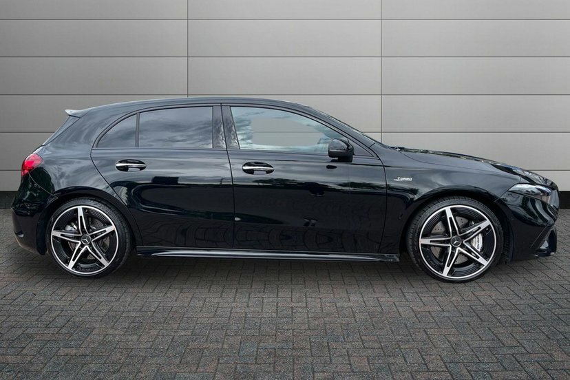 Mercedes-Benz A Class A35h Amg Premium Hatchback 4Matic KO25WWL Black #3