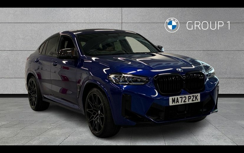 BMW X4 M X4 M Competition Blue