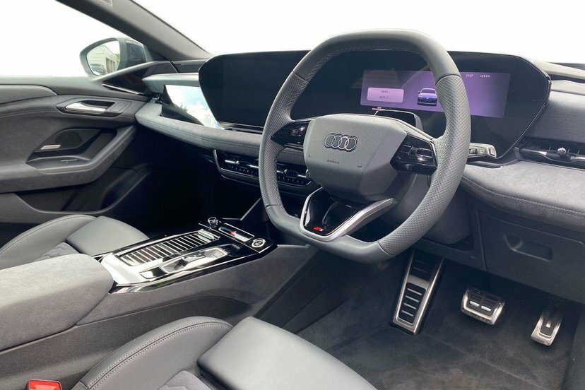Audi A6 E-tron Avant 100Kwh Performance Black Edition Estate Electr Blue #6