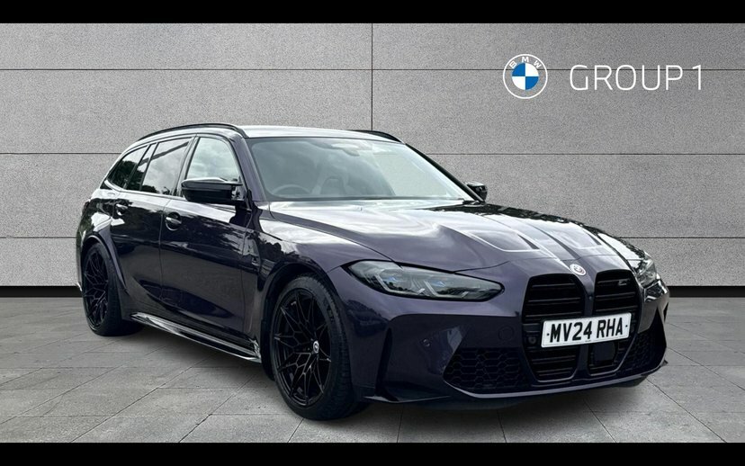 BMW M3 M3 Competition M Xdrive Touring Purple