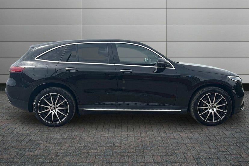 Mercedes-Benz EQC Eqc 400 80Kwh Amg Line Suv 4Mati KM70KZF Black #3