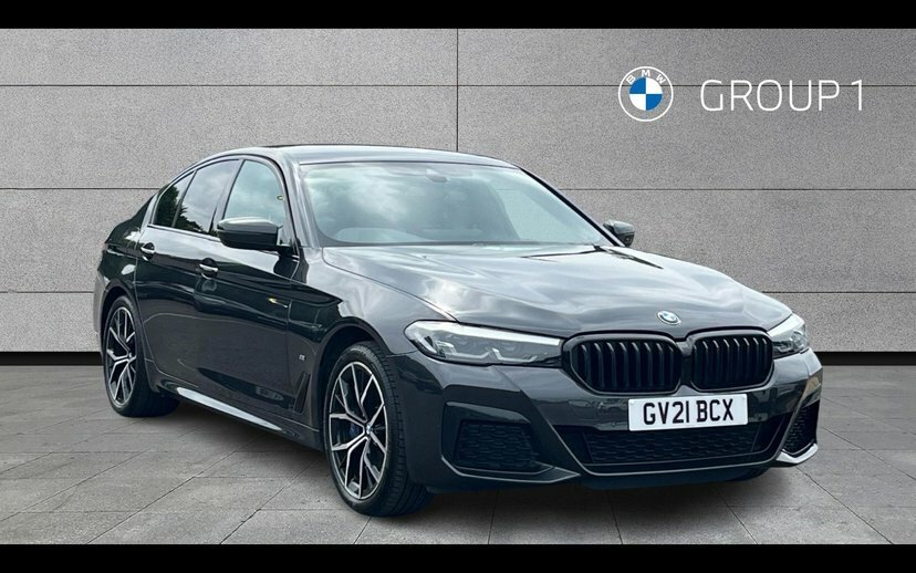 BMW 5 Series 530E M Sport Saloon Grey