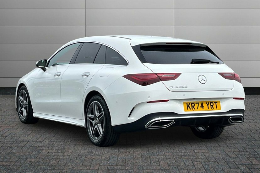 Mercedes-Benz CLA Class Cla200 Amg Line Executive Shooting Brake Pet White #2