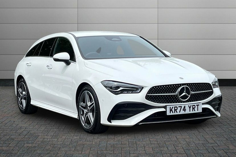 Mercedes-Benz CLA Class Cla200 Amg Line Executive Shooting Brake Pet White