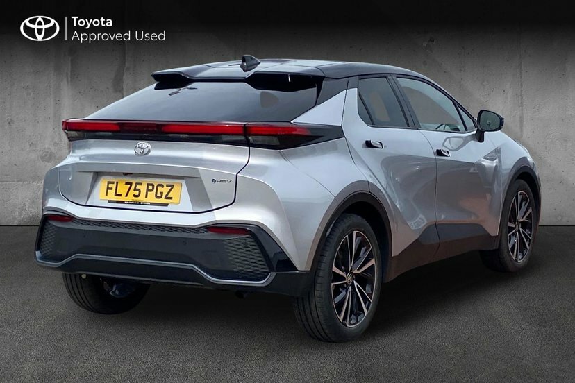 Toyota C-Hr 1.8 Vvt-h Excel Suv Hybrid Cvt 140 Ps FL75PGZ Silver #2