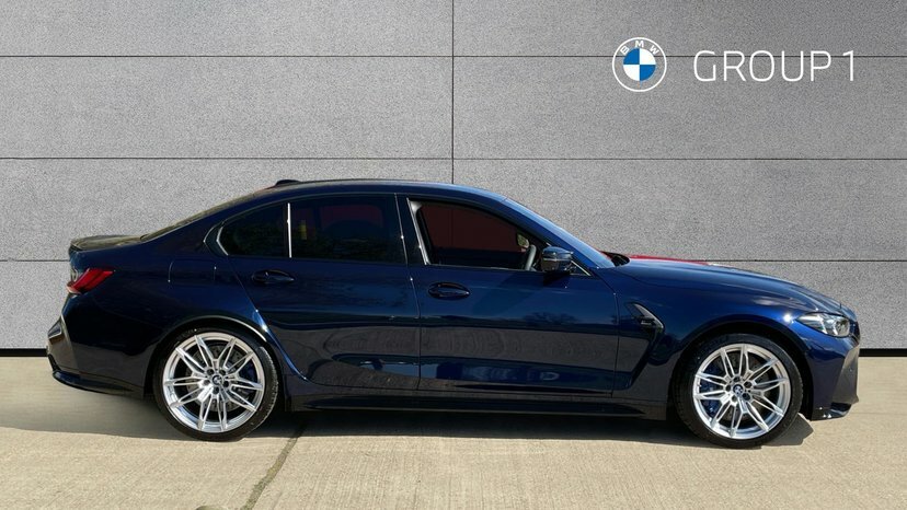 BMW M3 M3 Competition M Xdrive Saloon AV26UNU Blue #3