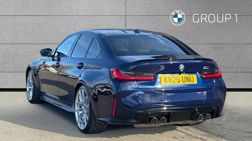 BMW M3 M3 Competition M Xdrive Saloon AV26UNU Blue #2