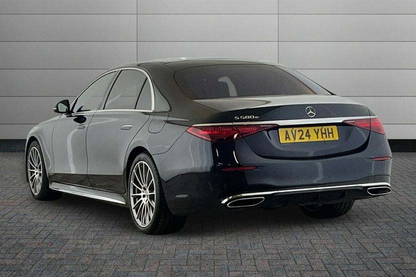 Mercedes-Benz S Class S580e L Amg Line Premium Plus Executive Saloon Aut AV24YHH Blue #2