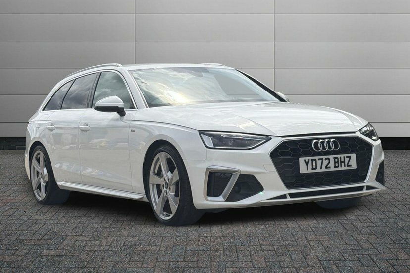 Audi A4 Avant 2.0 Tfsi 40 S Line Estate S Tronic 204 White