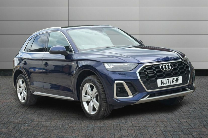 Audi Q5 2.0 Tfsie 50 S Line Suv Plug-in Hybrid Blue