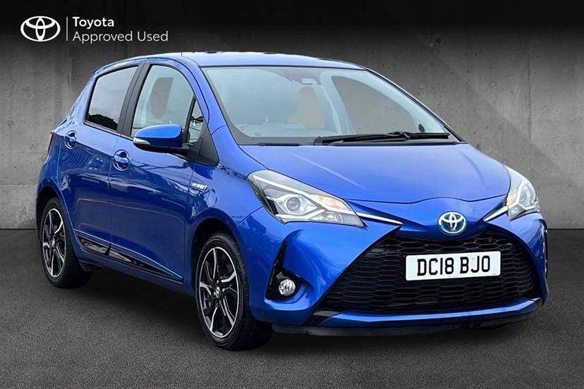 Toyota Yaris 1.5 Hybrid Design Cvt Blue