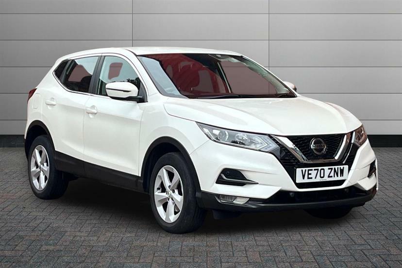Nissan Qashqai 1.3 Dig-t Acenta Premium White
