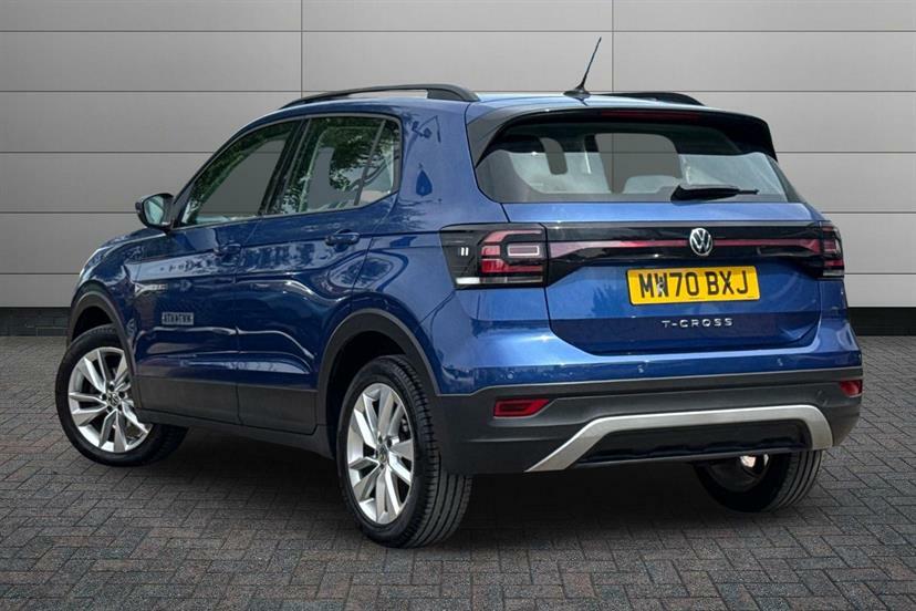 Volkswagen T-Cross 1.0 Tsi 115 Se MW70BXJ Blue #3