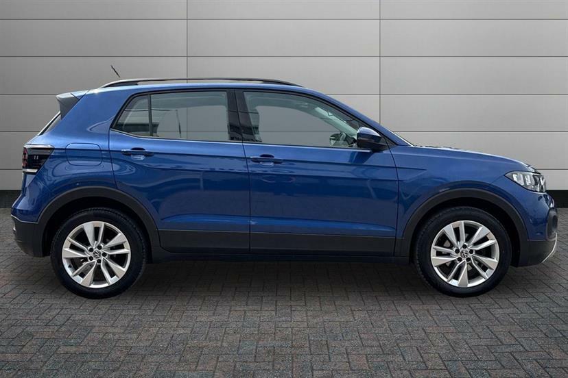 Volkswagen T-Cross 1.0 Tsi 115 Se MW70BXJ Blue #4