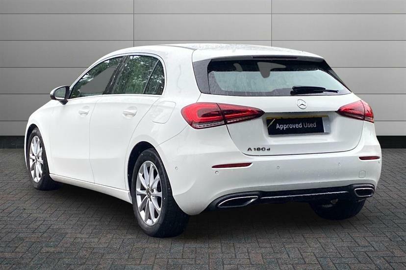 Mercedes-Benz A Class A180d Sport Executive RA68KNB White #2