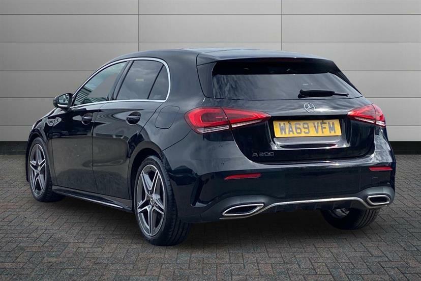 Mercedes-Benz A Class A200 Amg Line WA69VFM Black #2