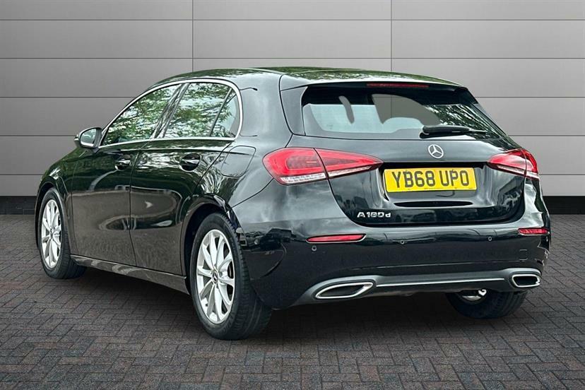 Mercedes-Benz A Class A180d Sport Executive YB68UPO Black #2