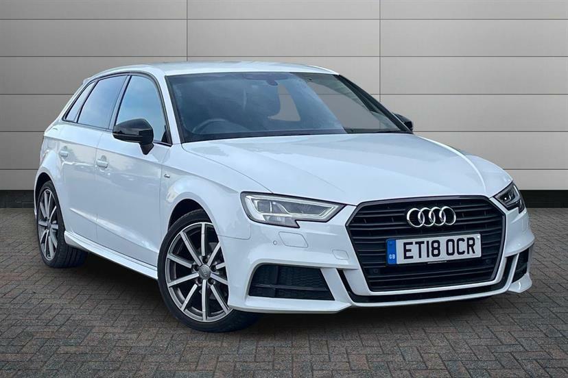 Audi A3 1.0 Tfsi Black Edition S Tronic White