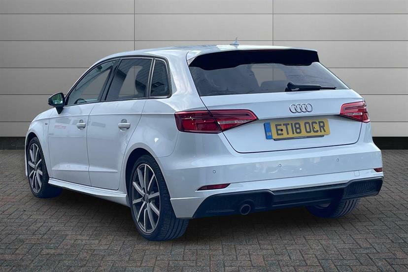 Audi A3 1.0 Tfsi Black Edition S Tronic White #3
