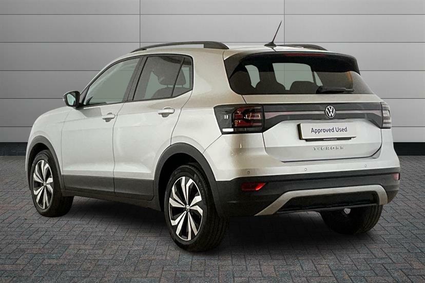 Volkswagen T-Cross 1.0 Tsi 110 Black Edition AP73KDO Silver #3