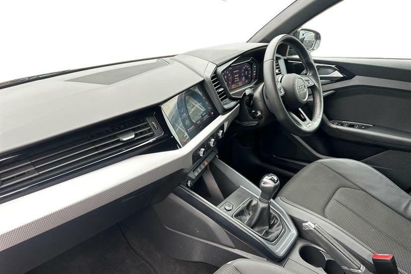 Audi A1 30 Tfsi 110 S Line ML21EOX Black #2