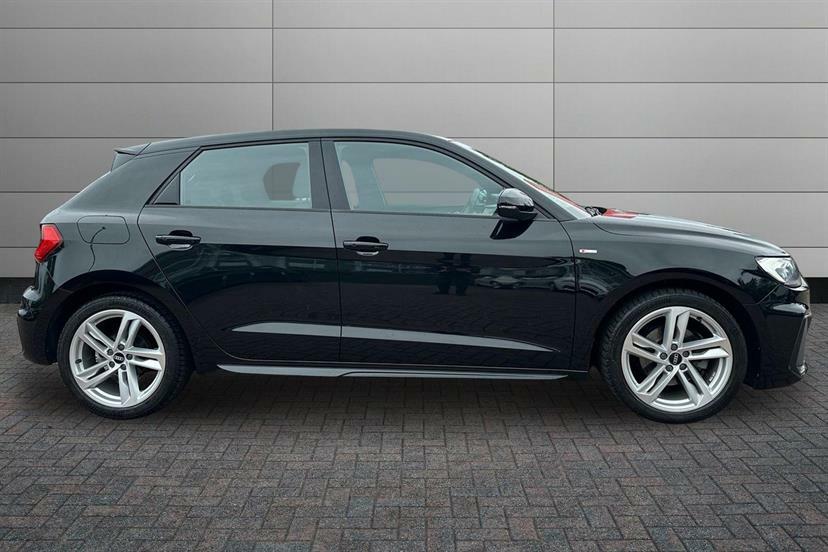Audi A1 30 Tfsi 110 S Line ML21EOX Black #4