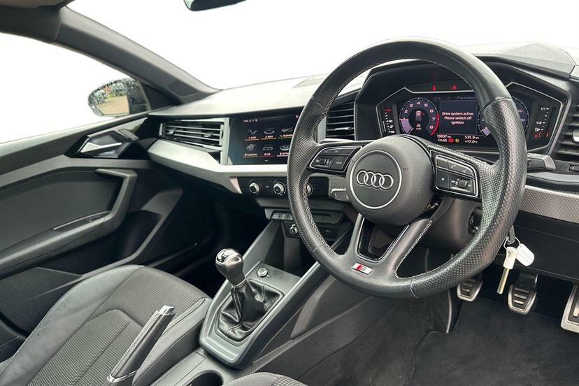 Audi A1 30 Tfsi 110 S Line ML21EOX Black #6