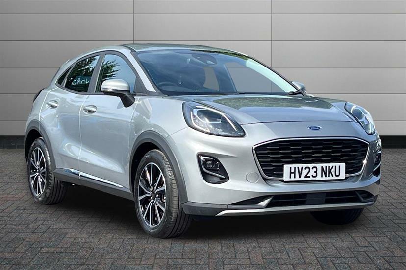 Ford Puma 1.0 Ecoboost Hybrid Mhev Titanium Dct Silver
