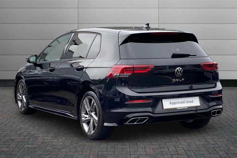 Volkswagen Golf 2.0 Tdi 150 R-line Dsg BG70DPK Black #3