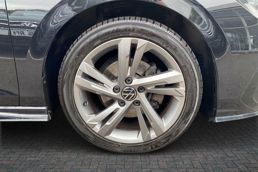 Volkswagen Golf 2.0 Tdi 150 R-line Dsg BG70DPK Black #5