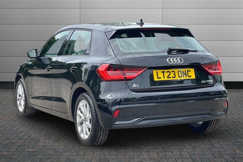 Audi A1 25 Tfsi Sport LT23ONC Black #3