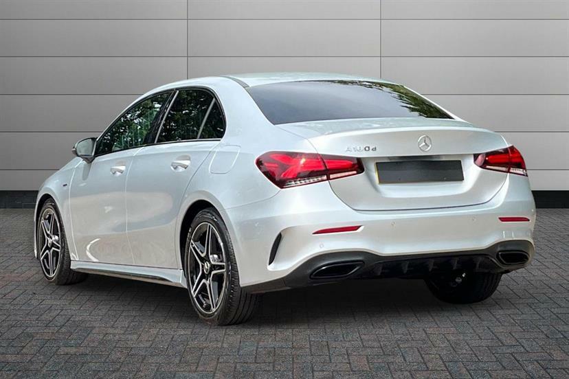 Mercedes-Benz A Class A180d Amg Line Executive Edition AD71DVN Silver #2