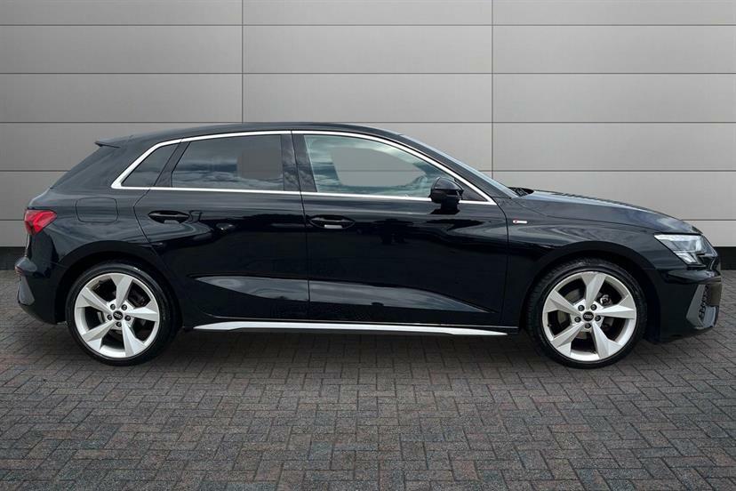 Audi A3 30 Tfsi S Line LM23KGZ Black #3