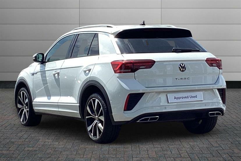 Volkswagen T-Roc 1.5 Tsi R-line EA73ZBC White #3