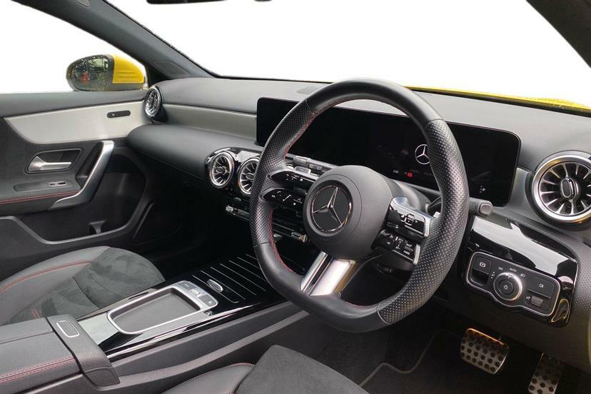 Mercedes-Benz A Class A180 Amg Line Executive DK23UBY Yellow #5