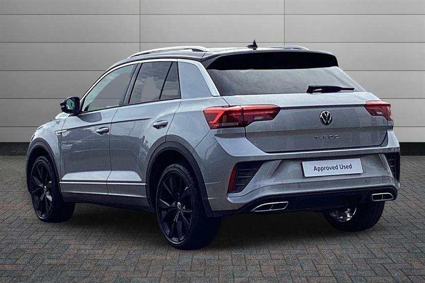 Volkswagen T-Roc 1.5 Tsi R-line EF72ZSW Silver #3